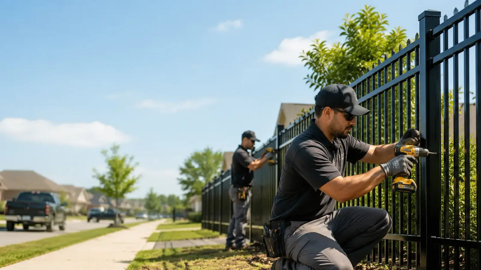 Metal Fence Installation in Hartstown, PA